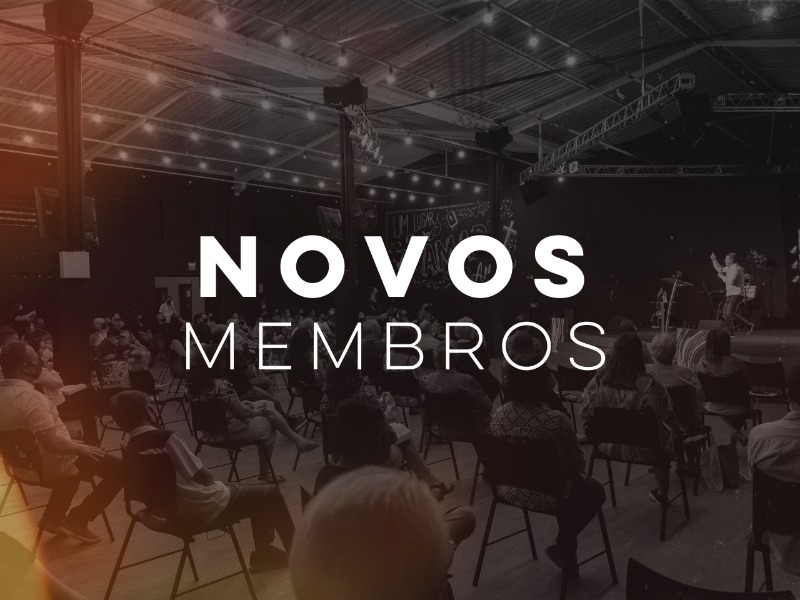 Formulário Novos Membros